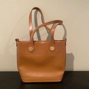 Brown Leather Tote Bag
